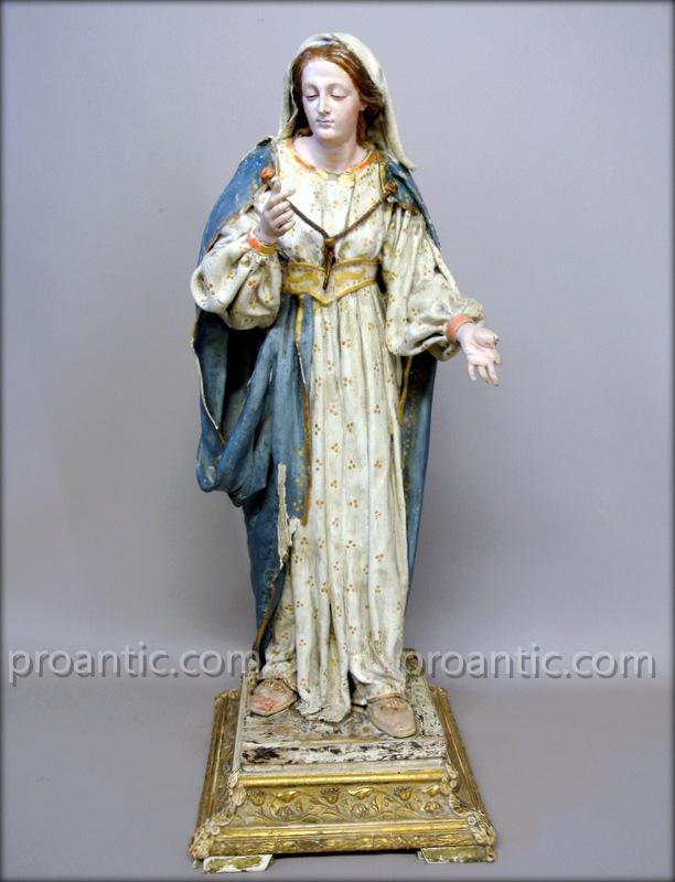 Religious Statue XIXth-photo-3