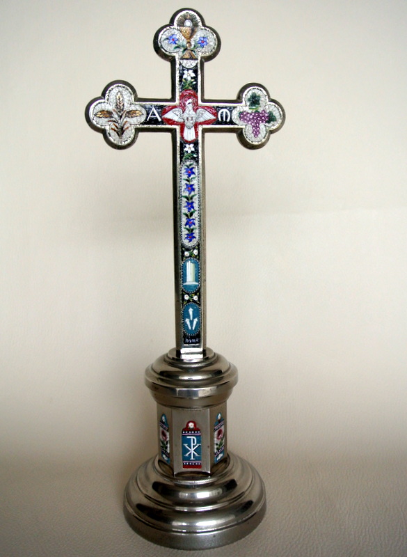 Ornate Crucifix Of Micro-mosaic-photo-2