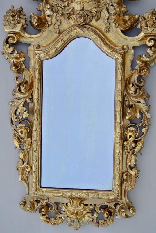 Miroir "Au visage" du début XIXème-photo-2