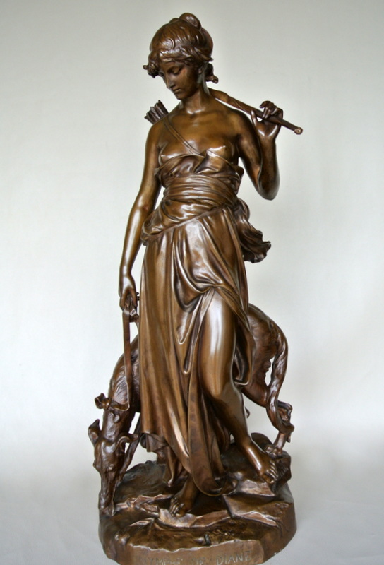 "nymph Of Diane" By Eugène Aizelin