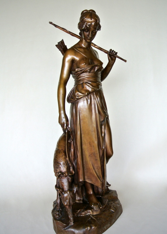 "nymph Of Diane" By Eugène Aizelin-photo-2