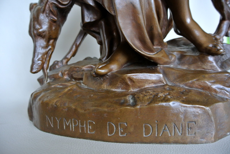 "nymph Of Diane" By Eugène Aizelin-photo-1