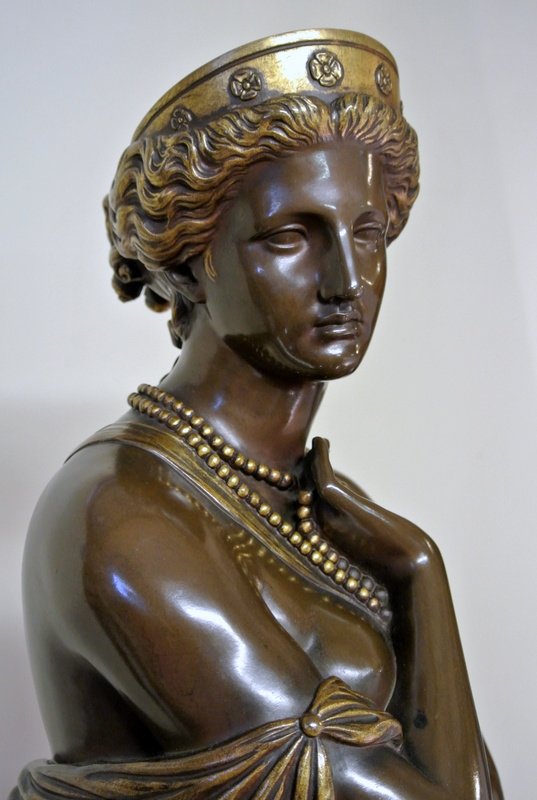 "helen" Bronze Statue By Clésinger-photo-2