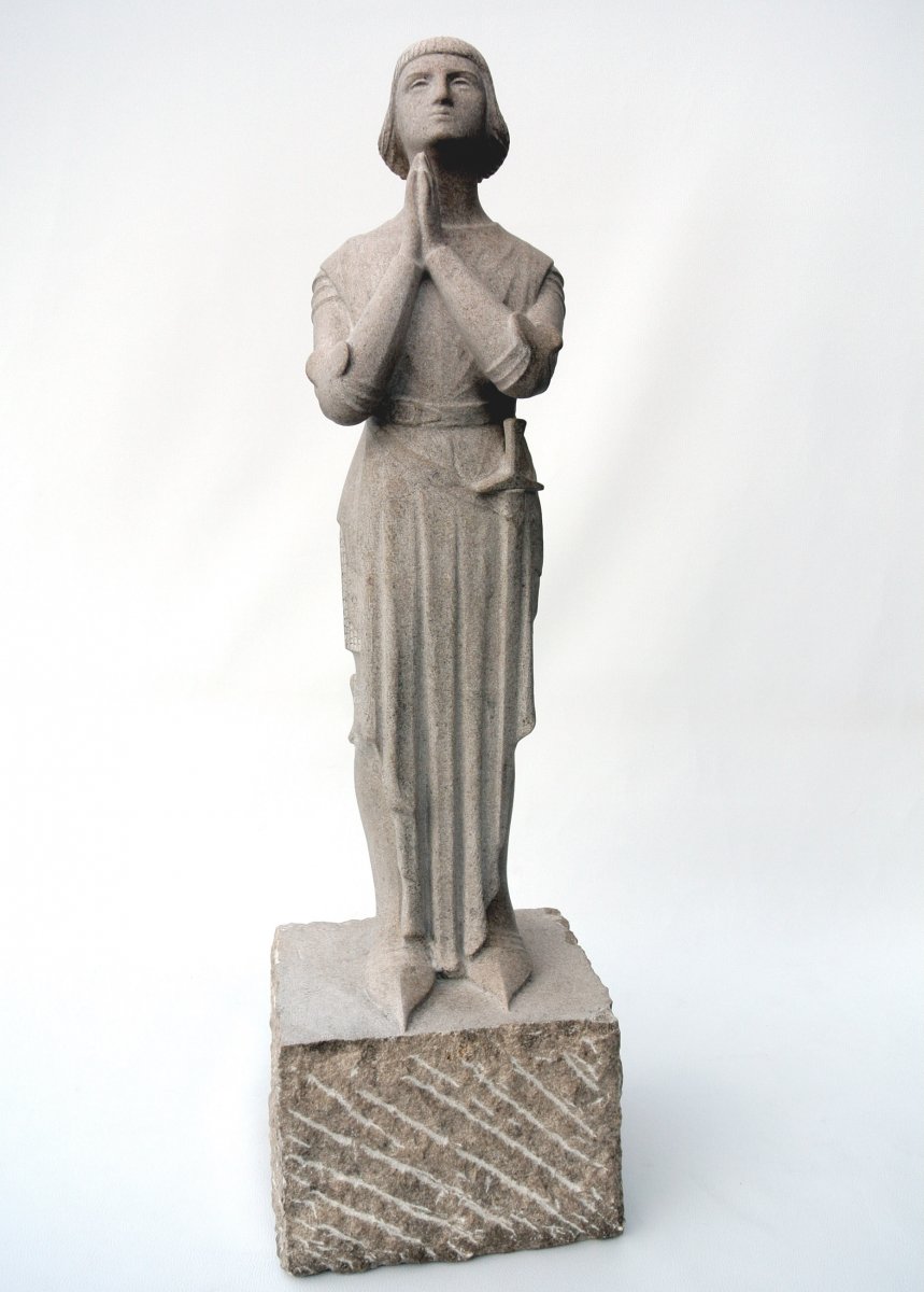 "joan Of Arc" Sculpture By Georges Salendre