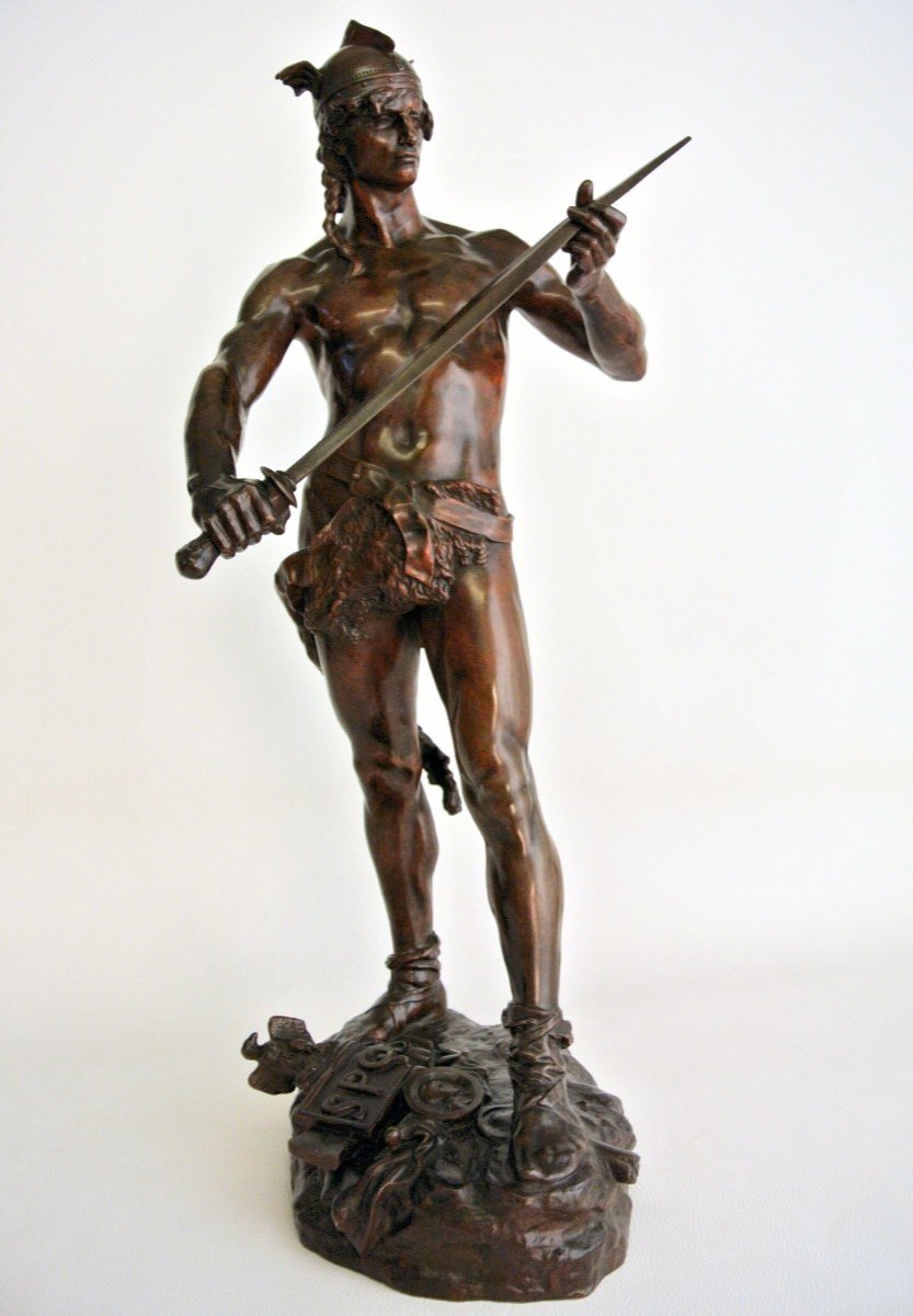 Bronze Statue By André Massoulle-photo-2