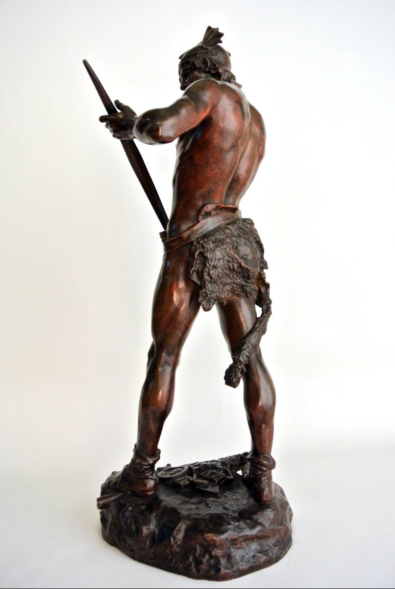 Bronze Statue By André Massoulle-photo-4
