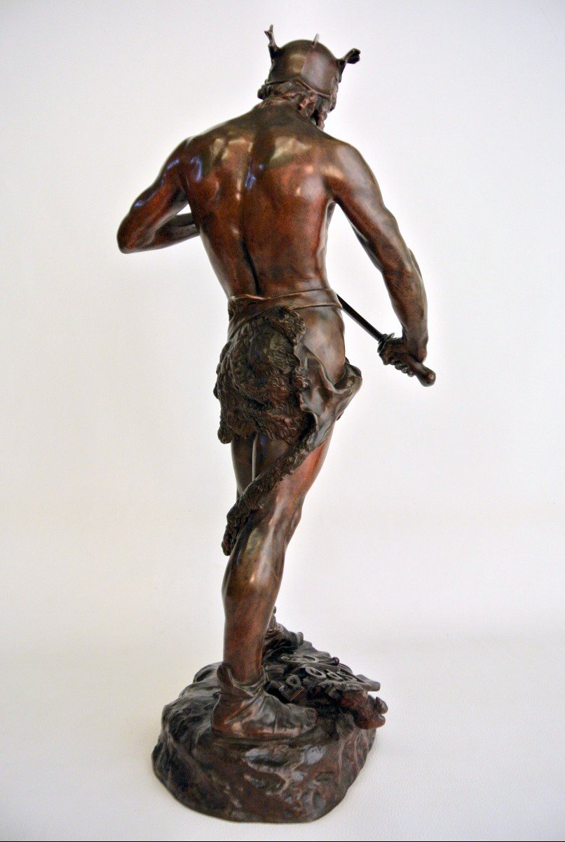 Bronze Statue By André Massoulle-photo-1