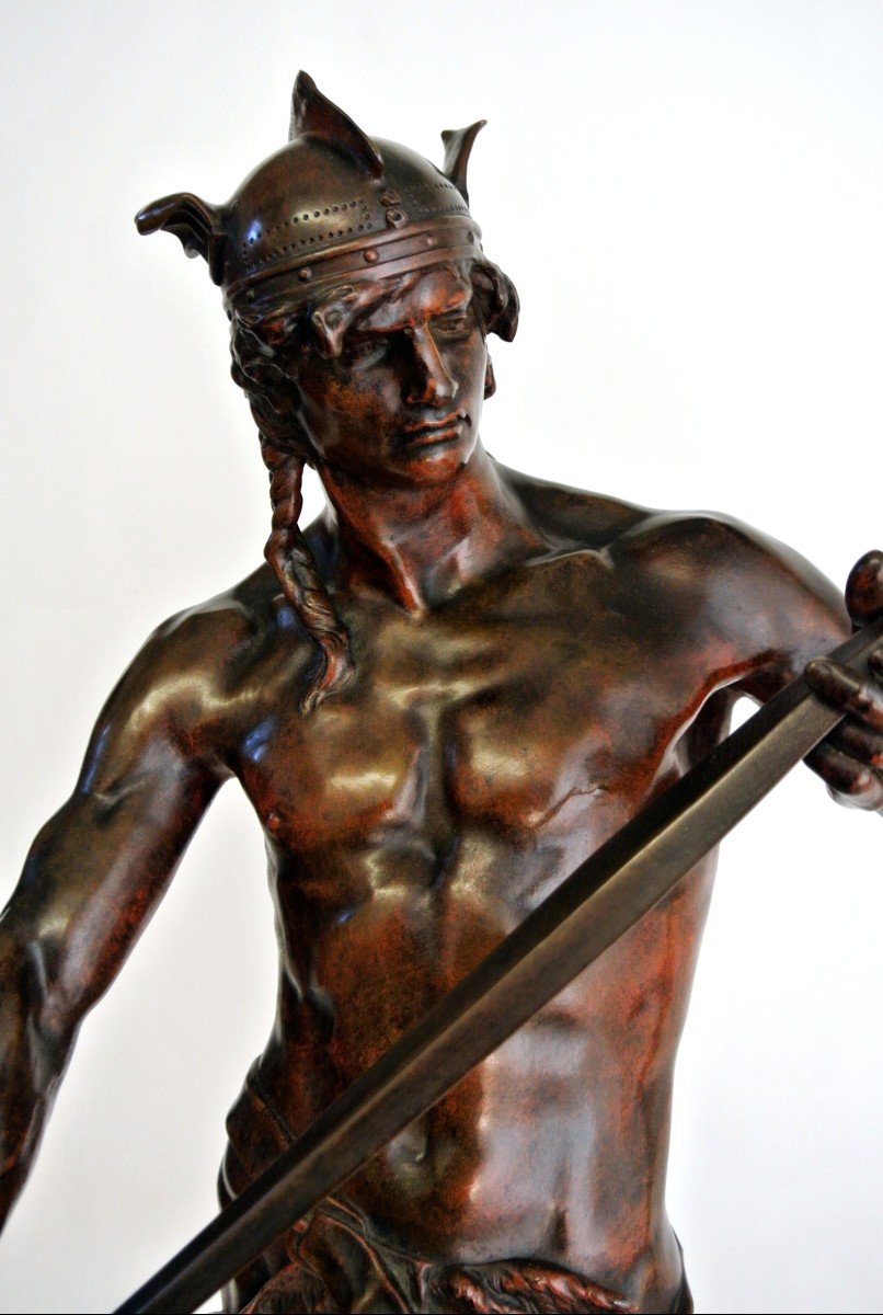Bronze Statue By André Massoulle-photo-3