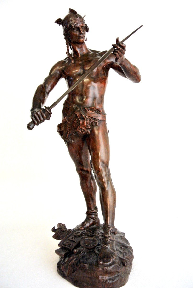 Bronze Statue By André Massoulle