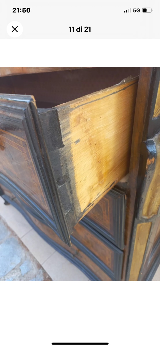 Commode Louis XIV Lombardie-photo-5