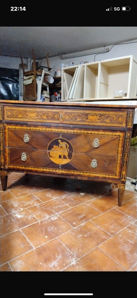 Comode Louis XVI Lombardie-photo-3