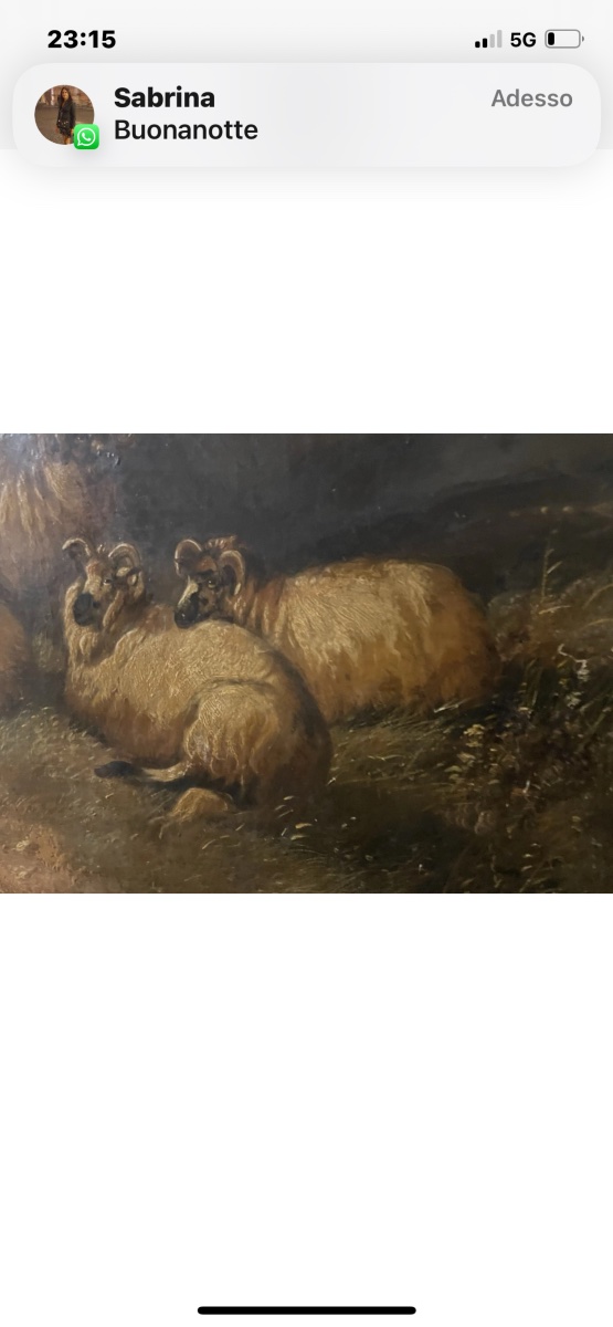 Oil On Canvas XIX Century-photo-3