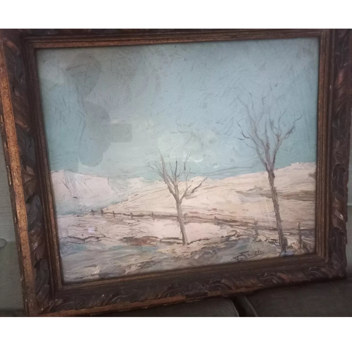 Oil On Panel Paolo Punzo