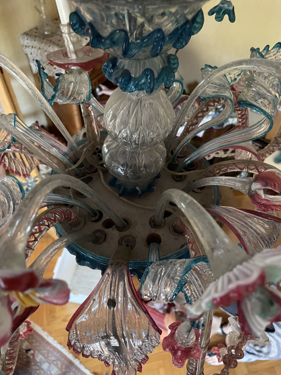 Chandelier Murano  Ca Rezzonico-photo-8