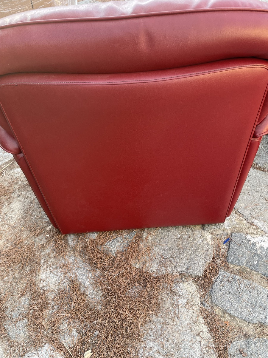 Pair Of Armchairs Design 80s-photo-4