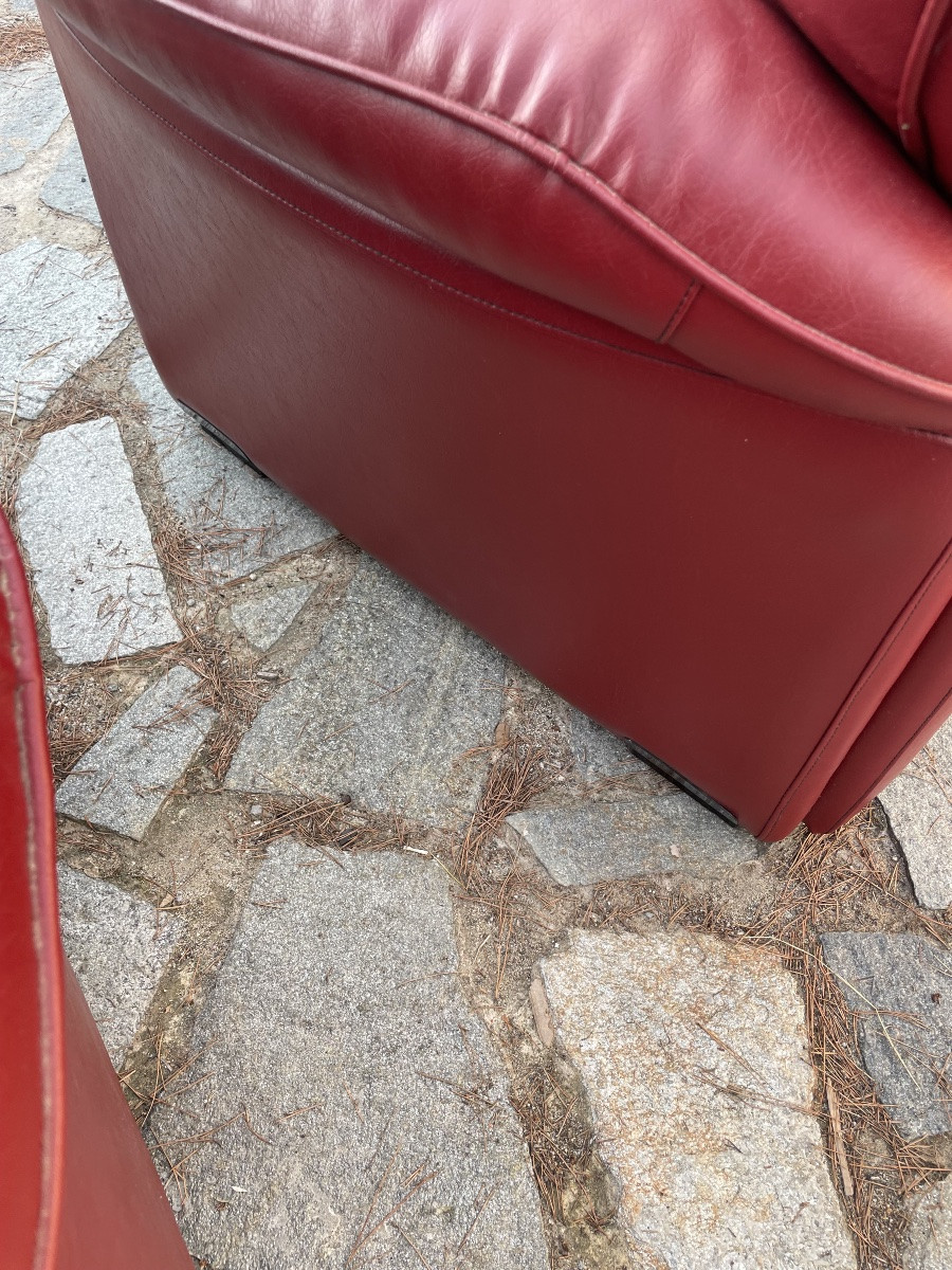 Pair Of Armchairs Design 80s-photo-1