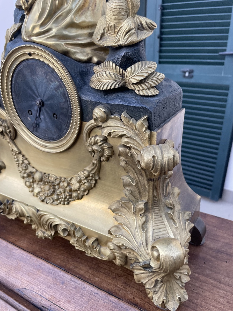 Bronze Clock XIX Century-photo-1