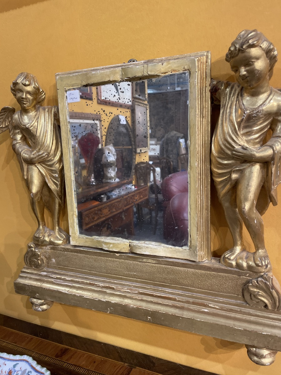 3 Mirrors XIX Century Empire-photo-3