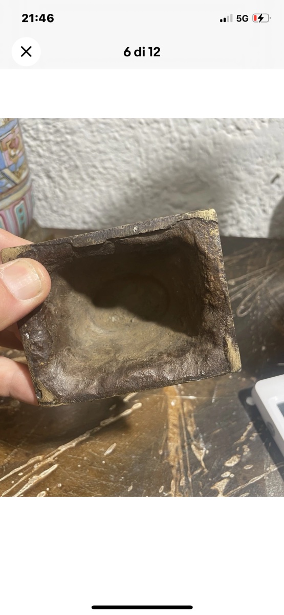 Statue Ganesha en bronze tibet-photo-2