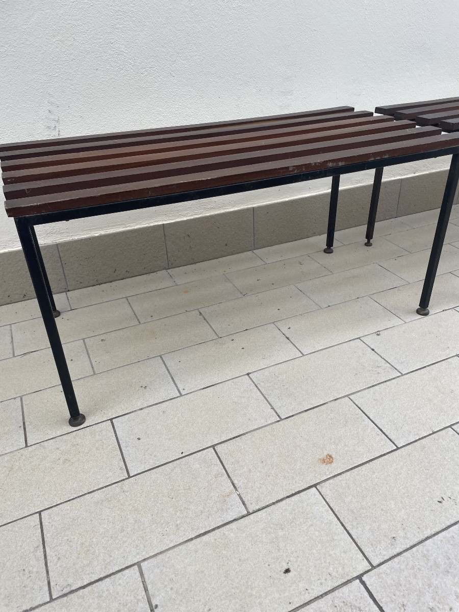 Pair Of 1960 ‘ Benches-photo-3