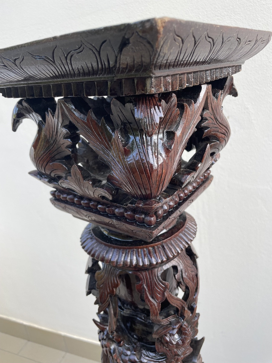 Chinese Backsplash  End Of XIX Century-photo-5