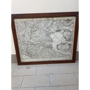 Carte geographique nord est italy