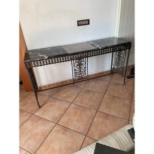 Wrought Iron Console Art Deco 1920/30