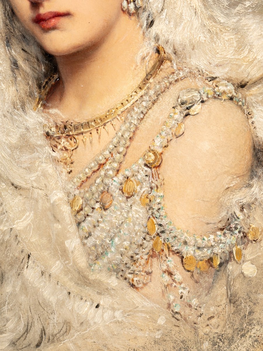 Fleur De Neige - Jan Van Beers (1852-1927)-photo-2