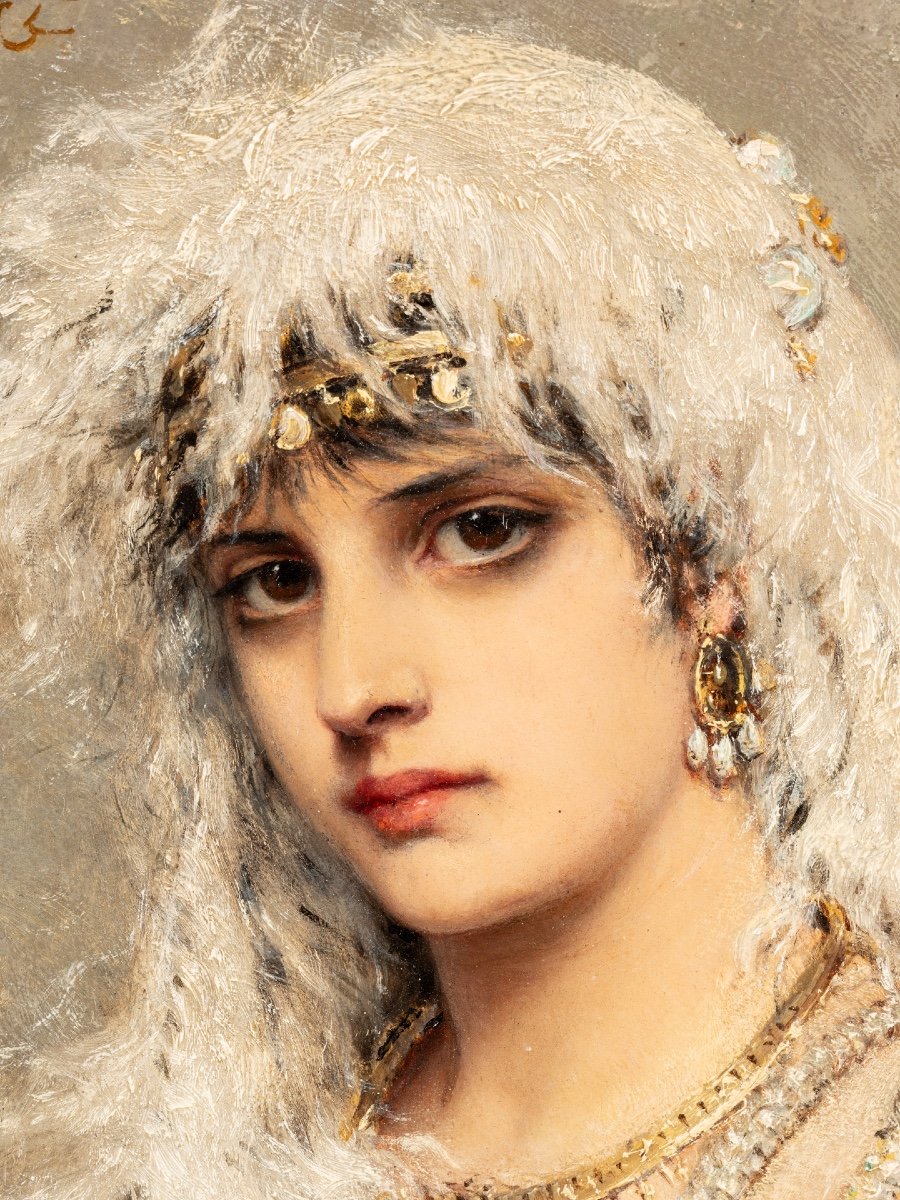 Fleur De Neige - Jan Van Beers (1852-1927)-photo-5