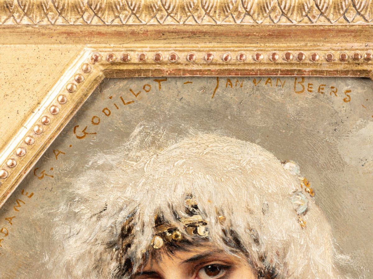 Fleur De Neige - Jan Van Beers (1852-1927)-photo-6