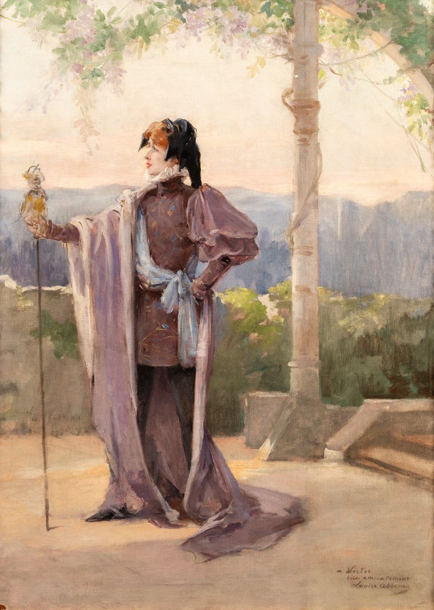 Modello Du Portrait De Sarah Bernhardt Dans Le Rôle De Jacasse 1907-photo-7