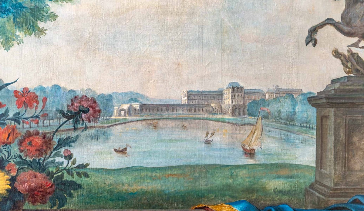 Versailles, View Of The Swiss Pond And The Orangery-photo-3