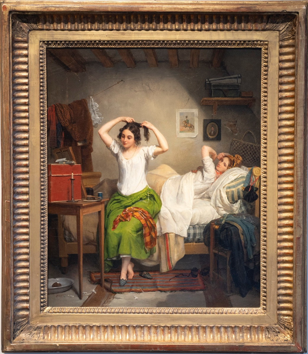 Jean-augustin Franquelin (1798-1839) Getting Up