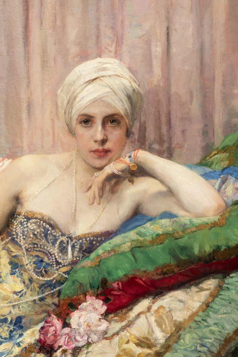 Herman Jean Joseph Richir (1866 - 1942) - La Rose d'Ispahan-photo-3