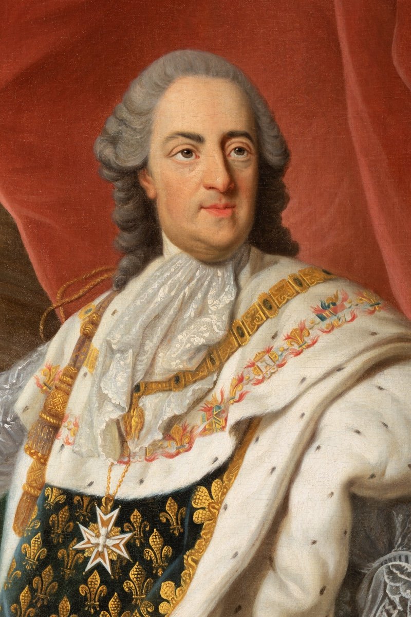Portrait Of Louis XV In Coronation Attire-photo-5