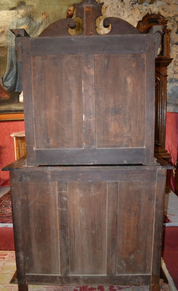 Diminutive In Walnut - Renaissance Style - Ep XIXth-photo-1