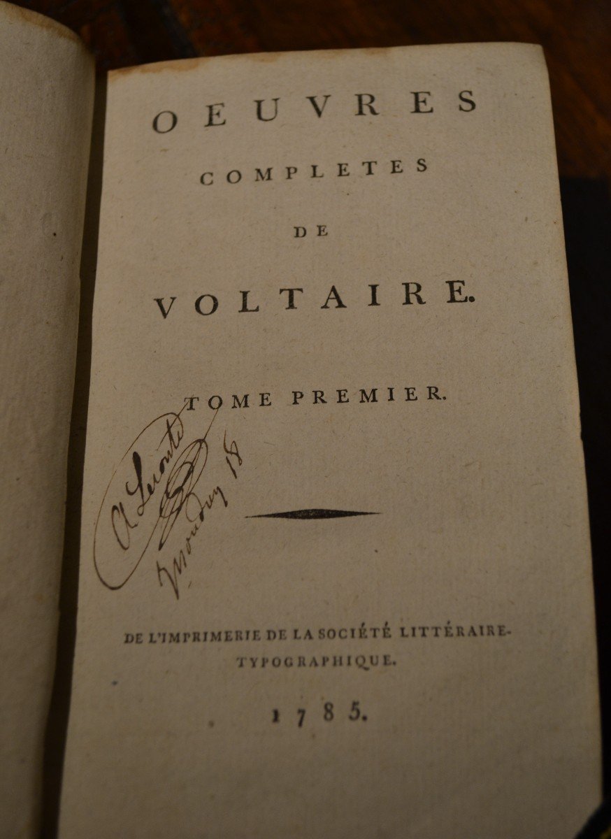 Voltaire - Complete Works Of Voltaire - 92 Volumes 1785-photo-4