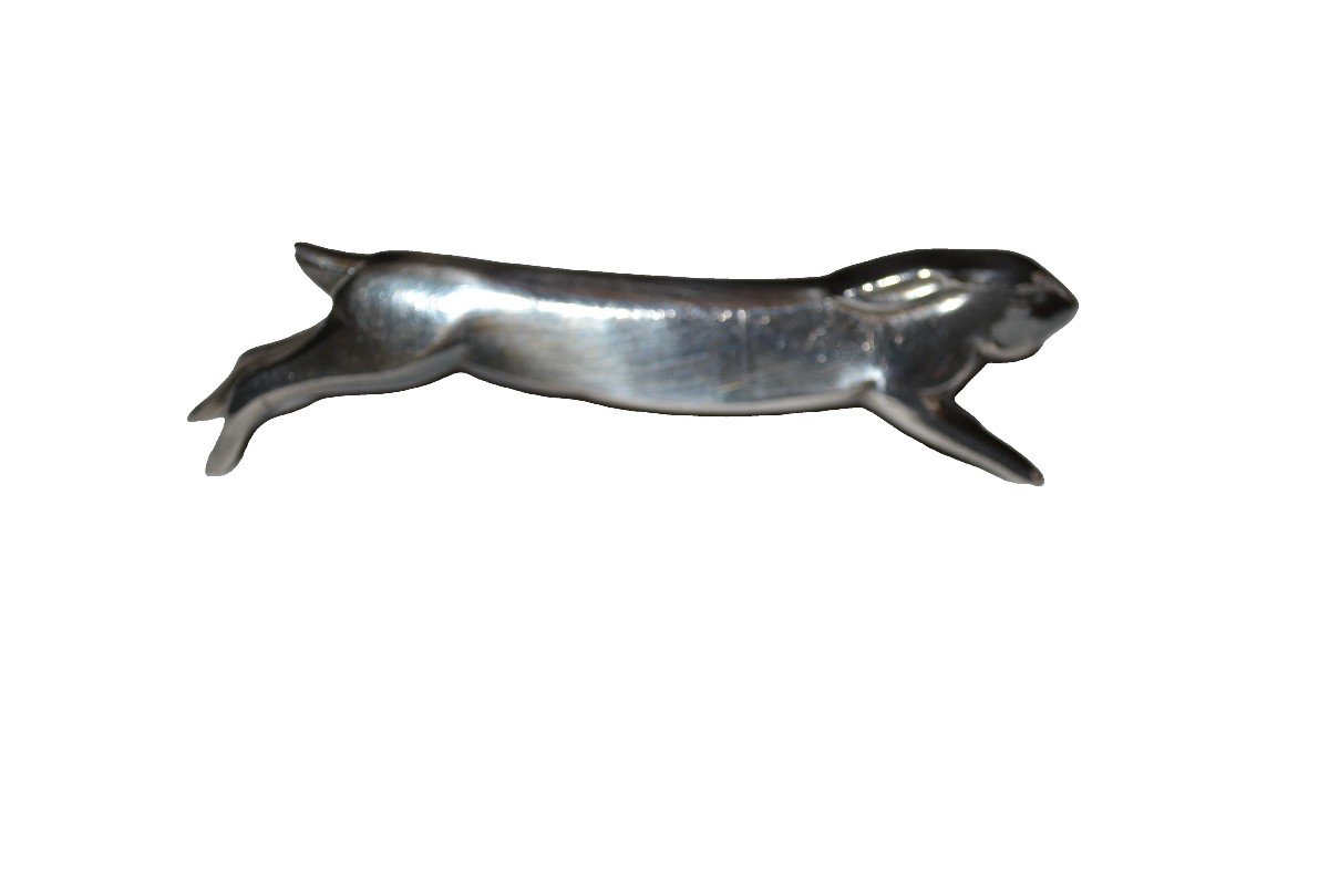 Suite De 12 Porte-couteaux Animaliers Sandoz Pour Gallia - Art Déco-photo-5