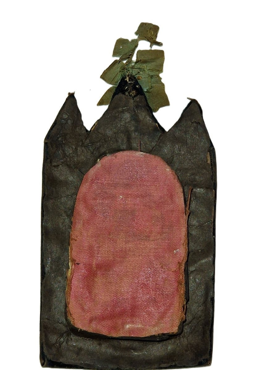 Reliquaire - Voile De La Sainte Vierge - XIXème-photo-3