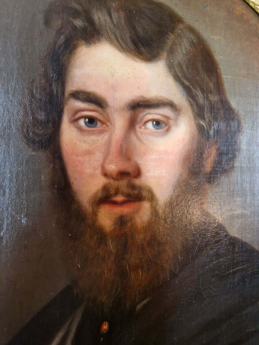 Portrait D'Homme - XIXème Siècle-photo-3