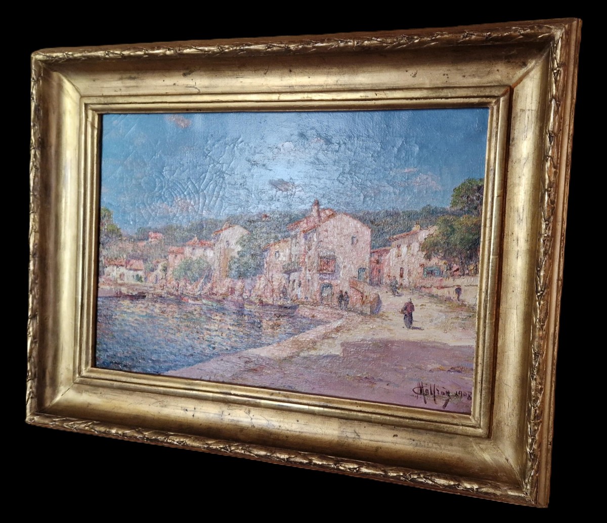 View Of The Port Of Carro - Martigues - Charles Malfroy (1862-1939)-photo-4