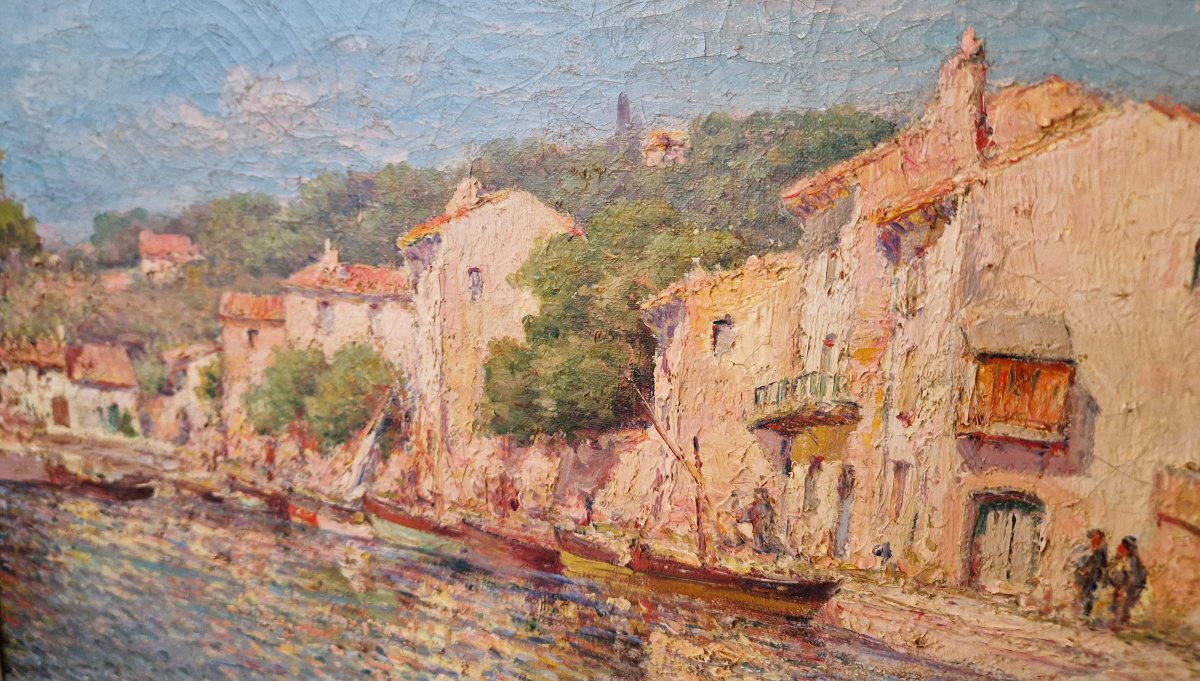 View Of The Port Of Carro - Martigues - Charles Malfroy (1862-1939)-photo-1
