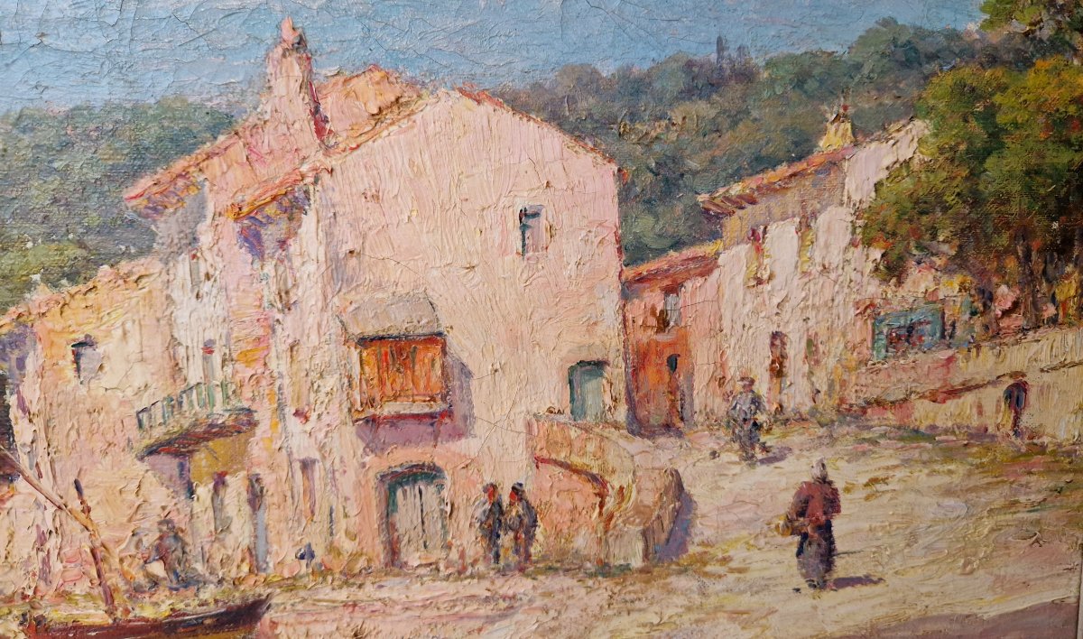View Of The Port Of Carro - Martigues - Charles Malfroy (1862-1939)-photo-7