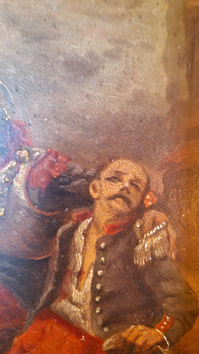 Oil Painting On Panel, 19th Century - Wilfrid Constant Beauquesne-photo-4