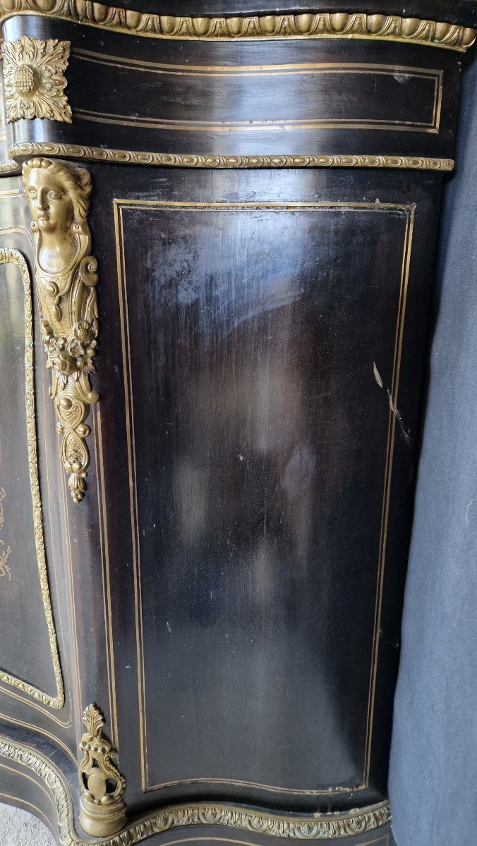 Napoleon III Curved Sideboard-photo-4