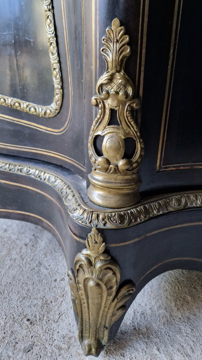 Napoleon III Curved Sideboard-photo-2