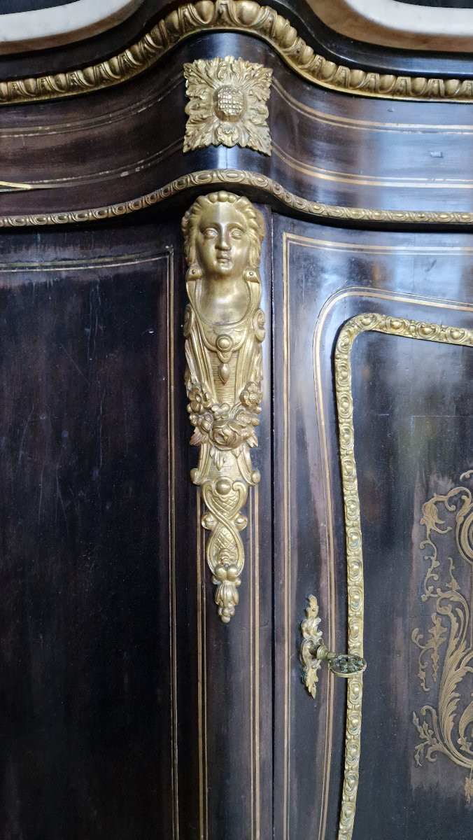 Napoleon III Curved Sideboard-photo-6