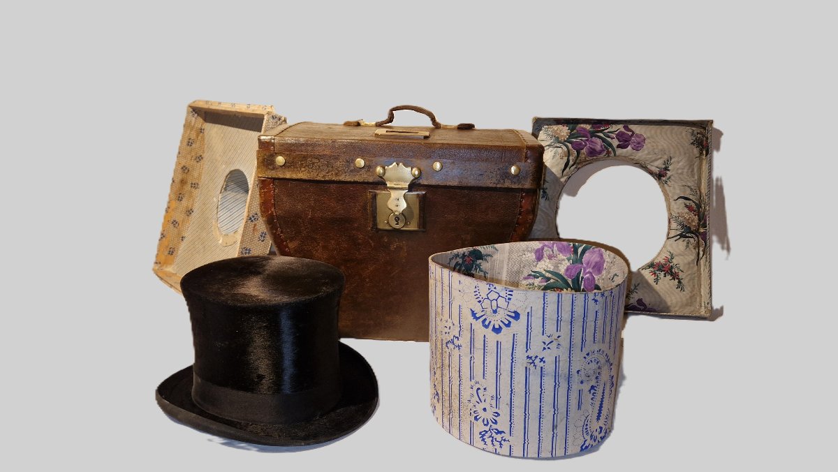 19th Century Hat Box-photo-3