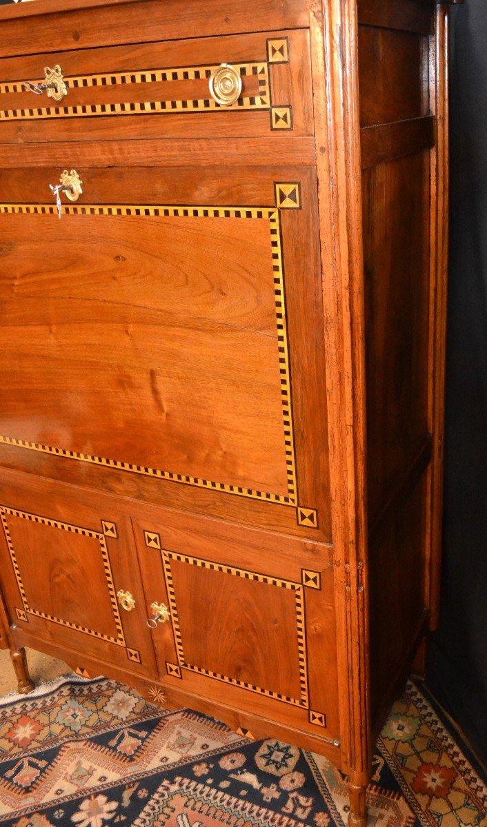 Secrétaire d'époque Louis XVI-photo-4