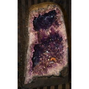 Large Amethyst Geode - 47 X25 X19 Cm - 24.2 Kg - Aaa+ Quality